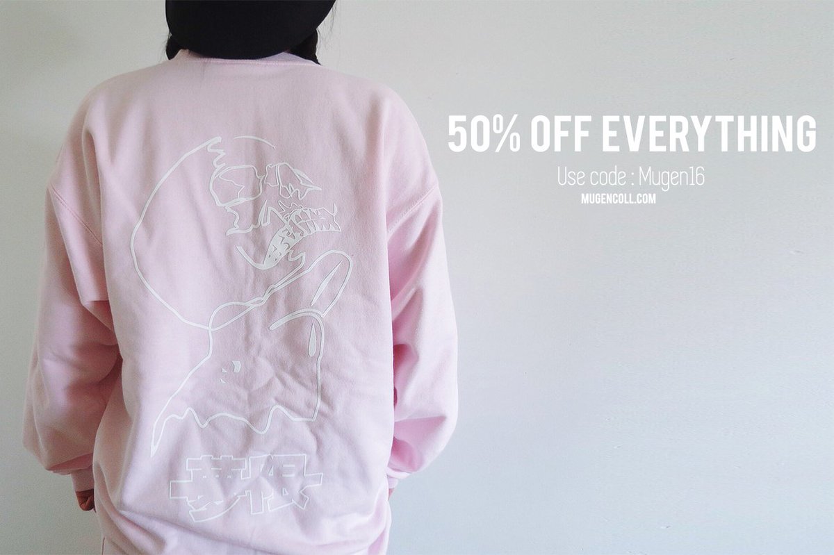 MugenCOLL's tweet photo. SALE!!!
For 50% off USE CODE : Mugen16 https://t.co/rT100vtm4o