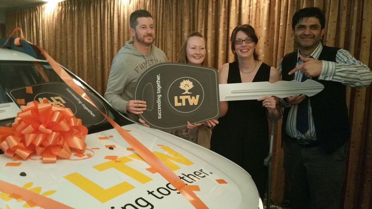 Team_GCHL's tweet photo. #gchl #ltw excited to witness Lisa Smith and David Burton winning the car! https://t.co/sOQ73l80YR