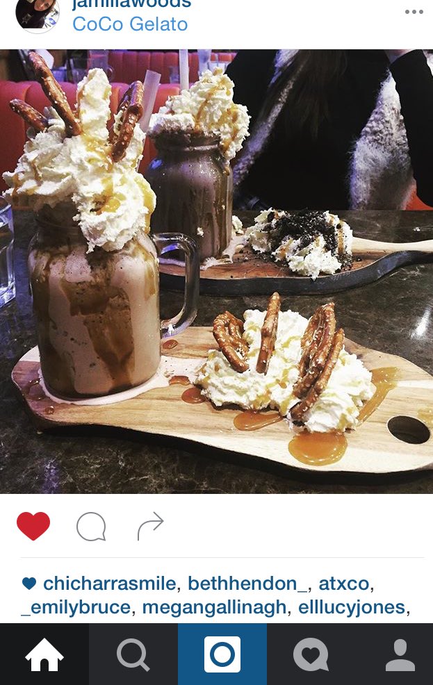 ChicharraSmile's tweet photo. OMG!!!! Just saw this on instagran... #PlanForTheWeek @cocosgelato 🙈❤️💃🏻 https://t.co/00R7fa58U4