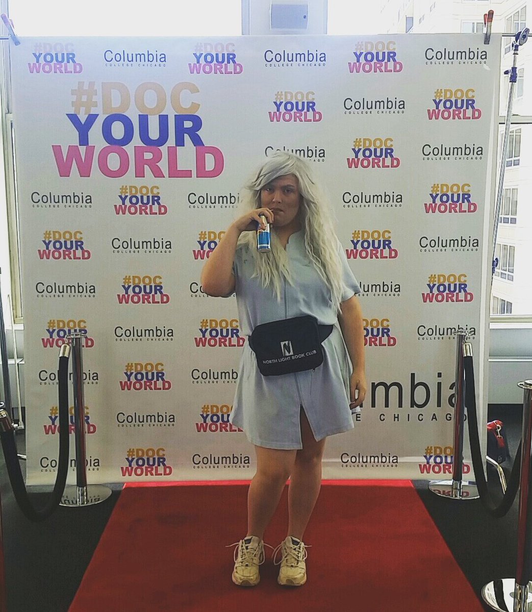TaylorrTerr0r's tweet photo. everyone go check out #DocYourWorld if you're around, today and tomorrow at film row! i walked the red carpet today! https://t.co/miq1qU7ZFV