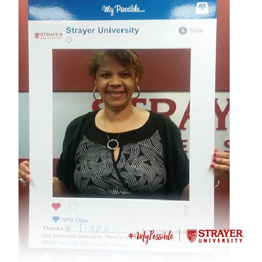 StrayerU's tweet photo. #MyPossible…checking out the memories created at the #Take30 Event! #StrayerSuccess #StrayerUniversity https://t.co/w3nEo8eR69