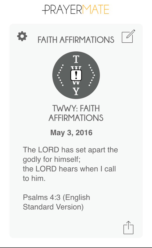 Susan_Langer1's tweet photo. Pray for #TakeWordsWithYou today with @PrayerMateApp https://t.co/BYoPHdy5GQ https://t.co/pHWWI6ibRh