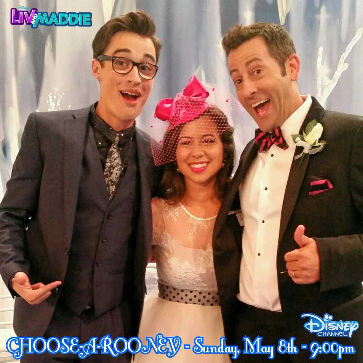 What has two thumbs and loves Gemma? These guys! #LivAndMaddie #ChooseARooney 5/8 - 9p #TeamMosh #TeamMiggie #Gembus
