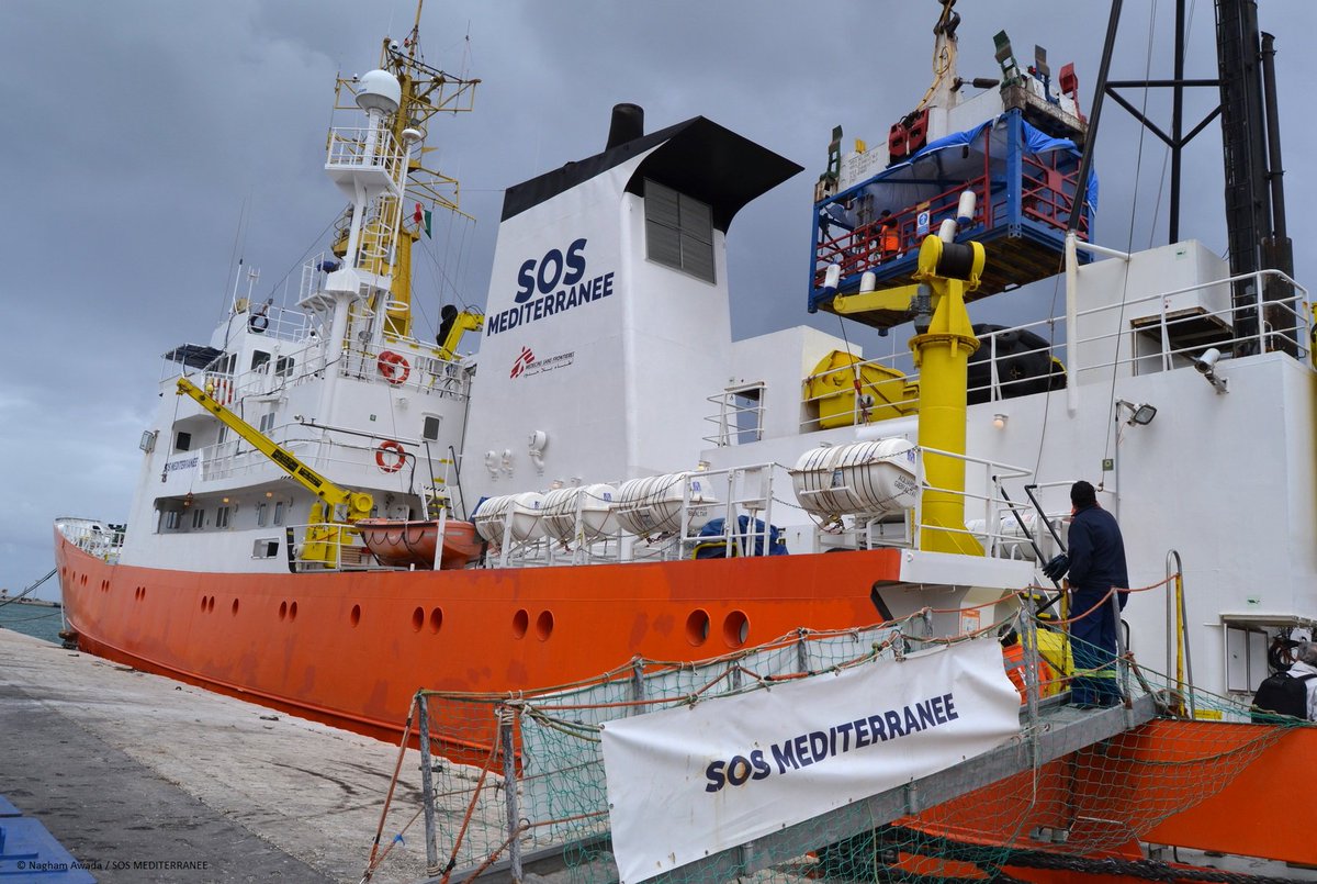 UPDATE: <a href="/MSF/">MSF International</a> is now in partnership with <a href="/SOSMedFrance/">SOS MEDITERRANEE France</a> on the #Aquarius. Our team of 8 will provide care on board.
