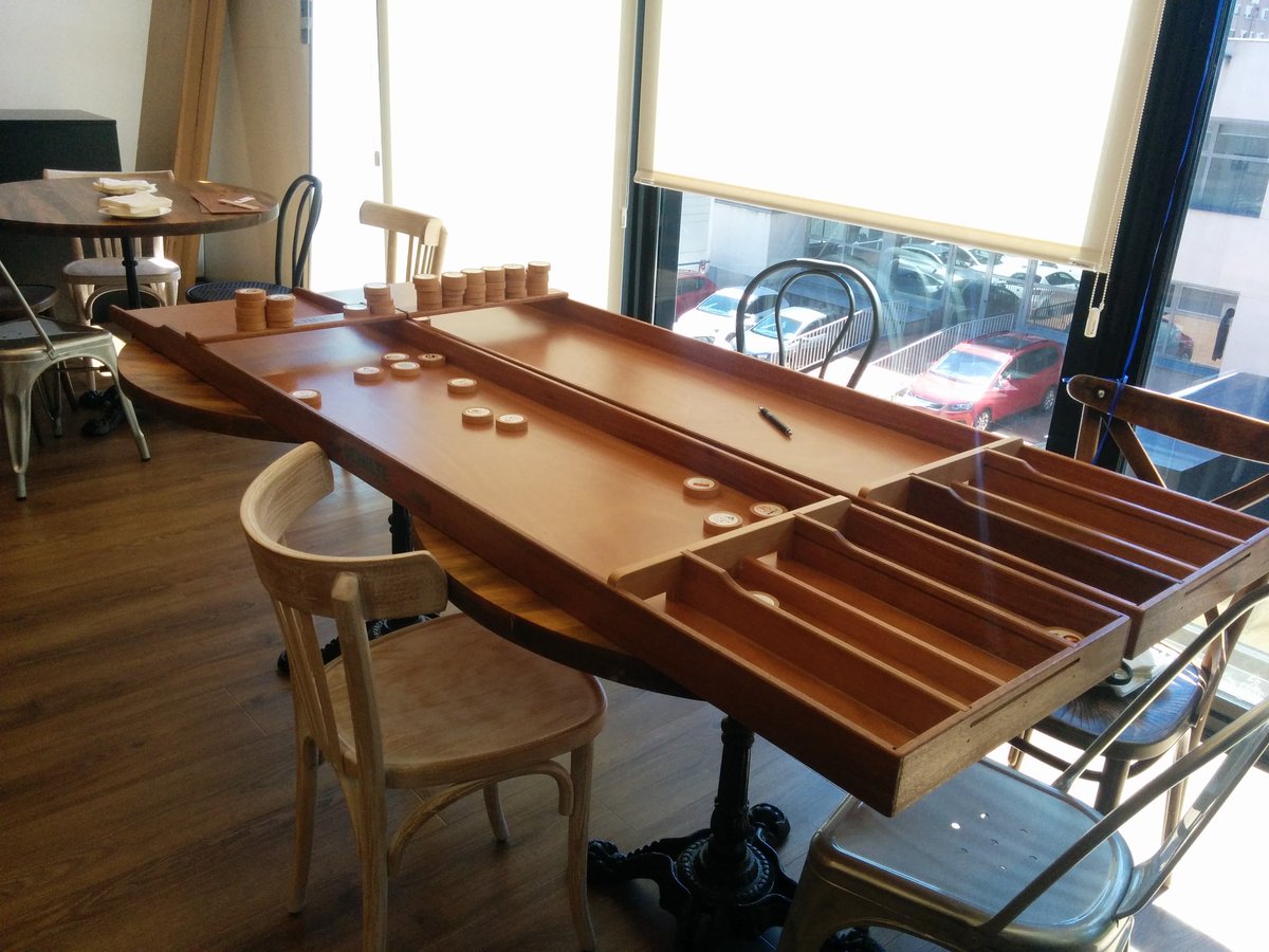 mdelapenya's tweet image. The @LNLUG will be proud of our  #sjoelbak boards