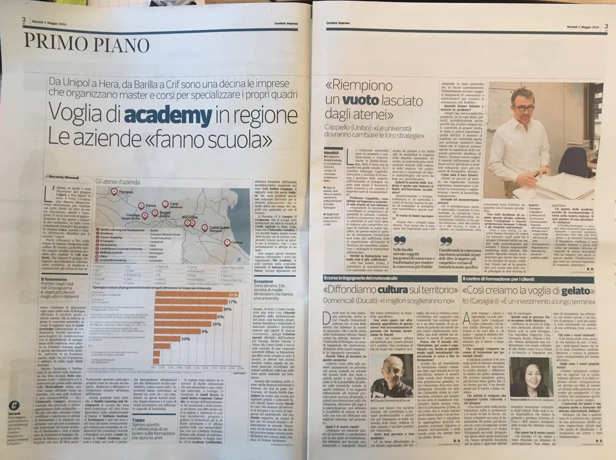 Unipol_PR's tweet photo. Voglia di corporate academy: #GruppoUnipol, con Unica, tra le aziende che organizzano corsi per i propri dipendenti https://t.co/BRlBiVgyUF