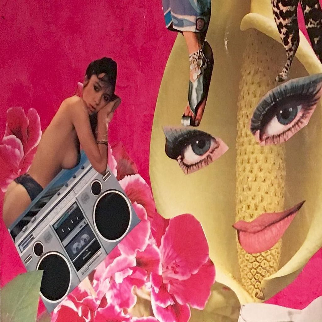 CollageArchive's tweet image. 🌺 #revealcomingsoon #papercollage #traditionalcollage #collageart #closeup #surrealism by matycollageart