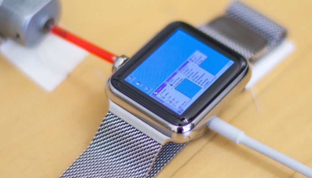 h2bagweb's tweet photo. Techie Installs Windows 95 on an Apple Watch #apple #window #tech https://t.co/EalfyvTqZG https://t.co/ZbshPFSjiG