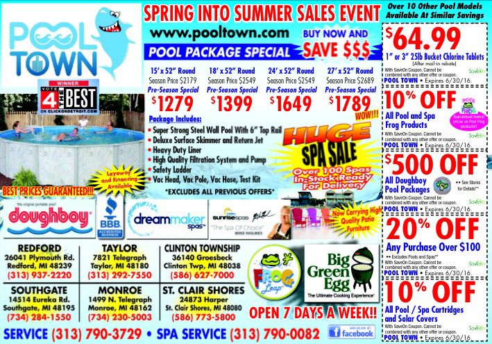 Pooltown's tweet image. SaveOn Everything May Ad With Coupons -  bit.ly/1Z7fije