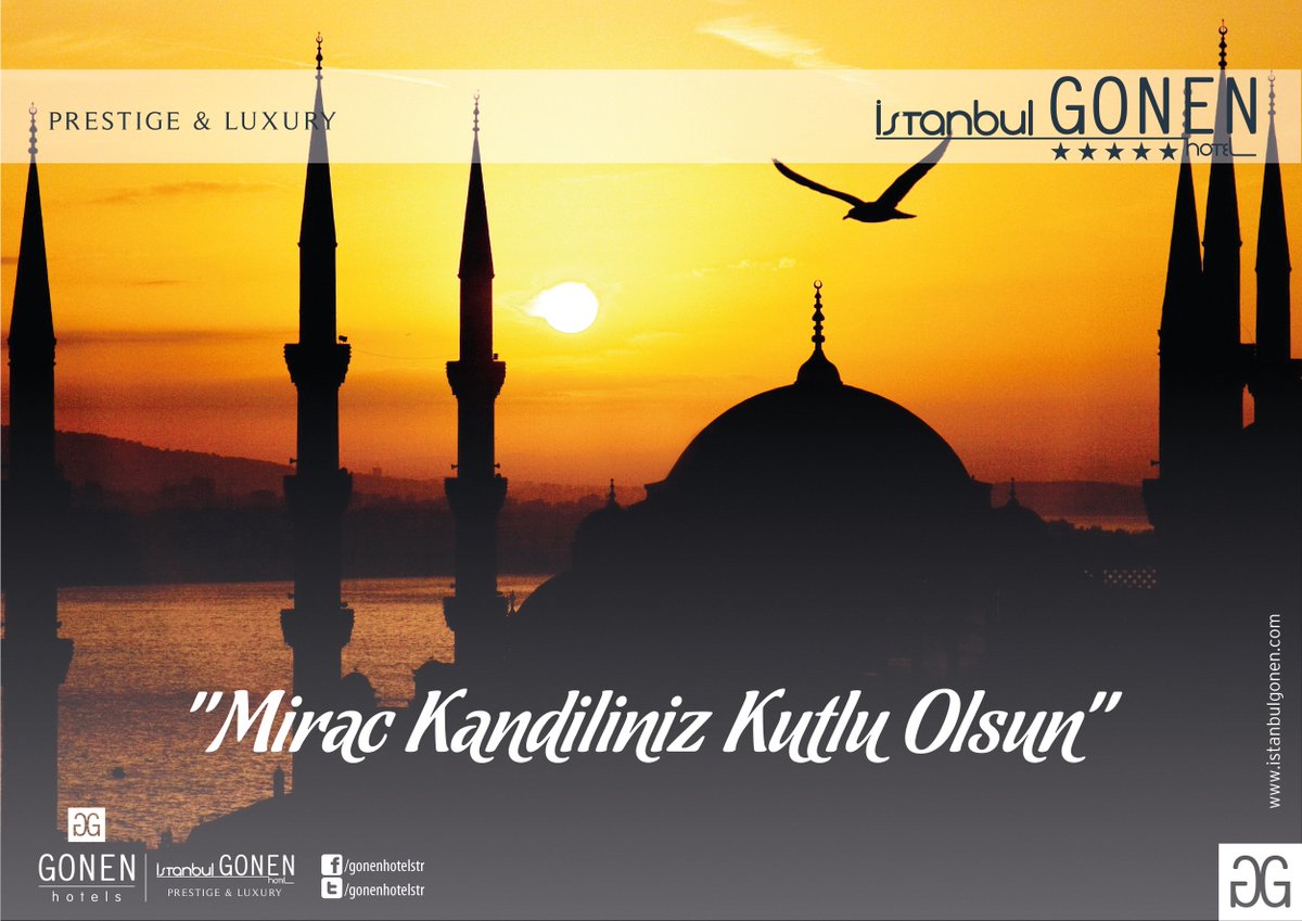gonenhotelstr's tweet photo. Tum Islam Aleminin Mirac Kandili Mübarek Olsun...
#KandilinizMubarekOlsun#Gonenhotels
#IstanbulGonenHotel#Istanbul. https://t.co/9egquzauJK