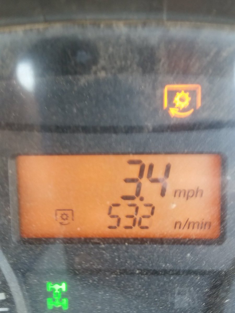 Going way to fast!!! Slow down their tractor man😁