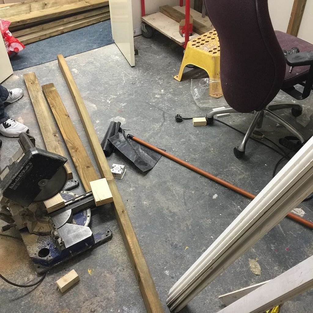 producerpassion's tweet photo. And the work has started. We are very excited... #Entrystudios #Luxurystudio #Finerecordings #Studiolife #Builders … https://t.co/K9C5CgwRFl