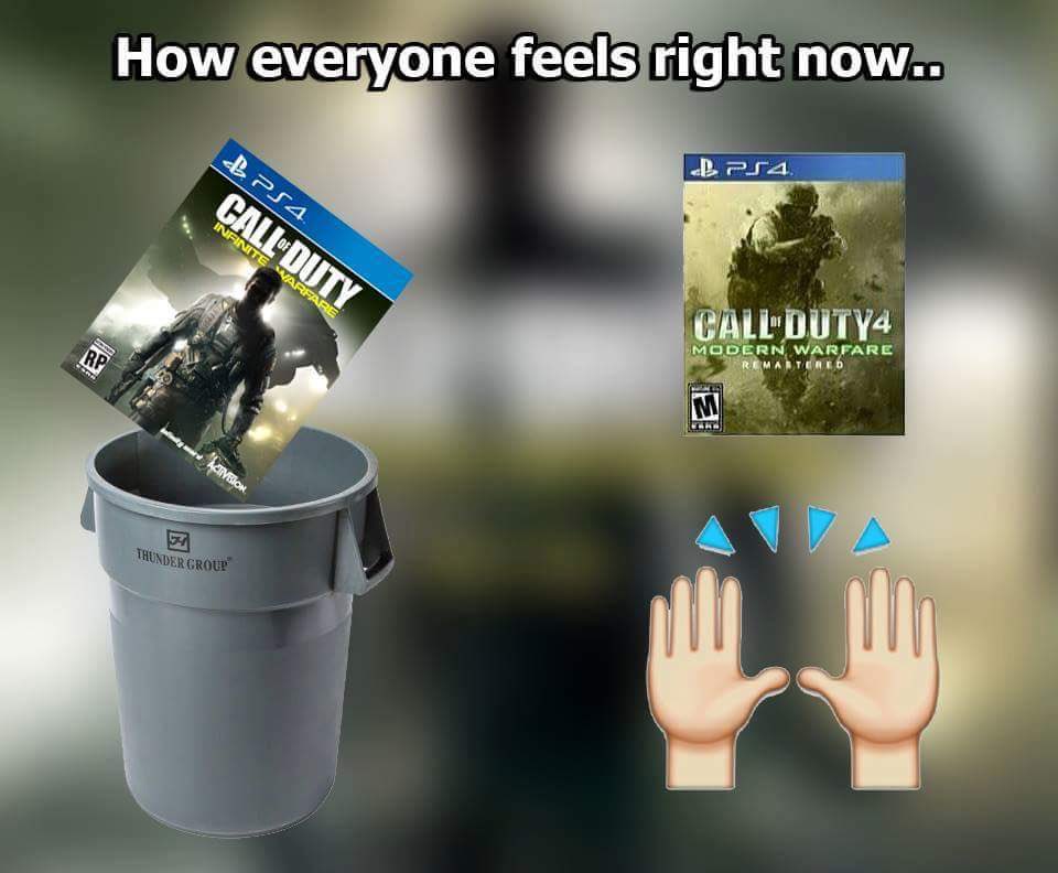 Bulnox_Gaming's tweet photo. @InfinityWard listen to the community #getoverthefuture #bootsontheground #dontchangeawinningformula #cod #mw4 https://t.co/0IrtueAsaF