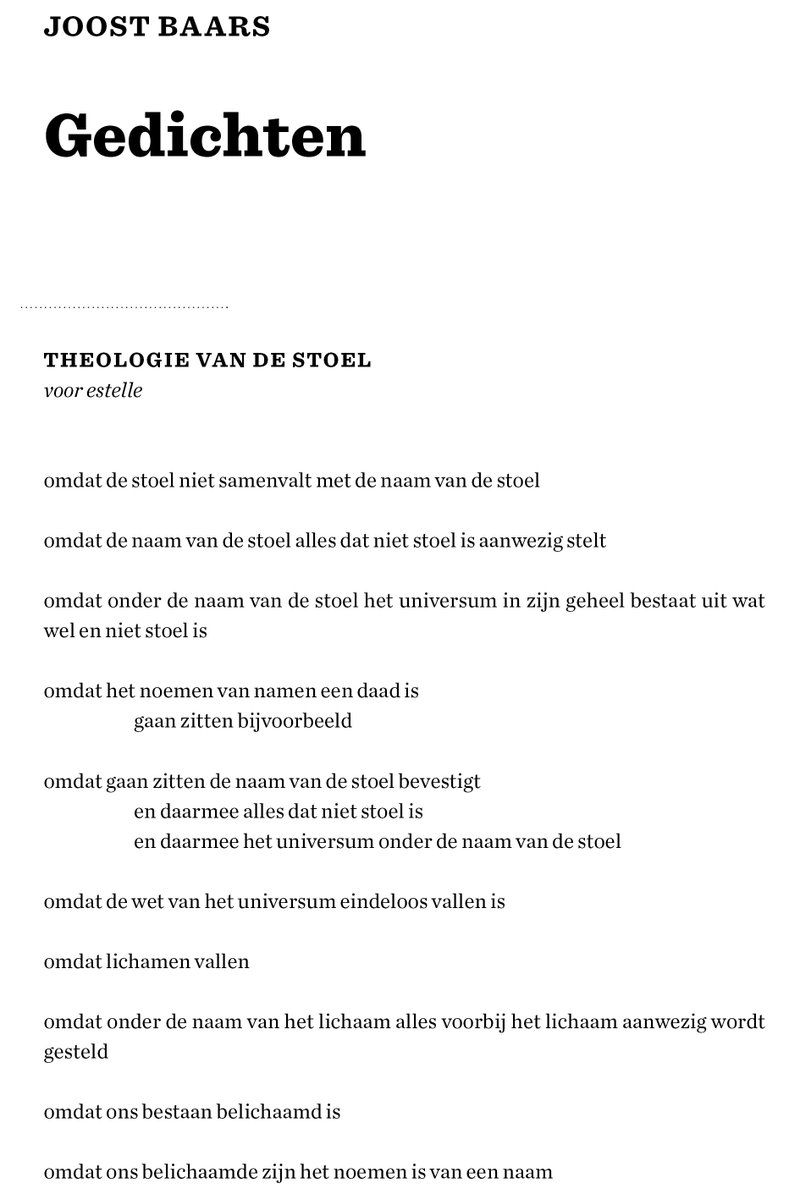 Tirade_'s tweet photo. 'Theologie van de stoel' (fragment) van @joostbaars - dit moois compleet &amp;meer in Tirade 462 https://t.co/o0kDa7z6gt https://t.co/BYUGRy74im