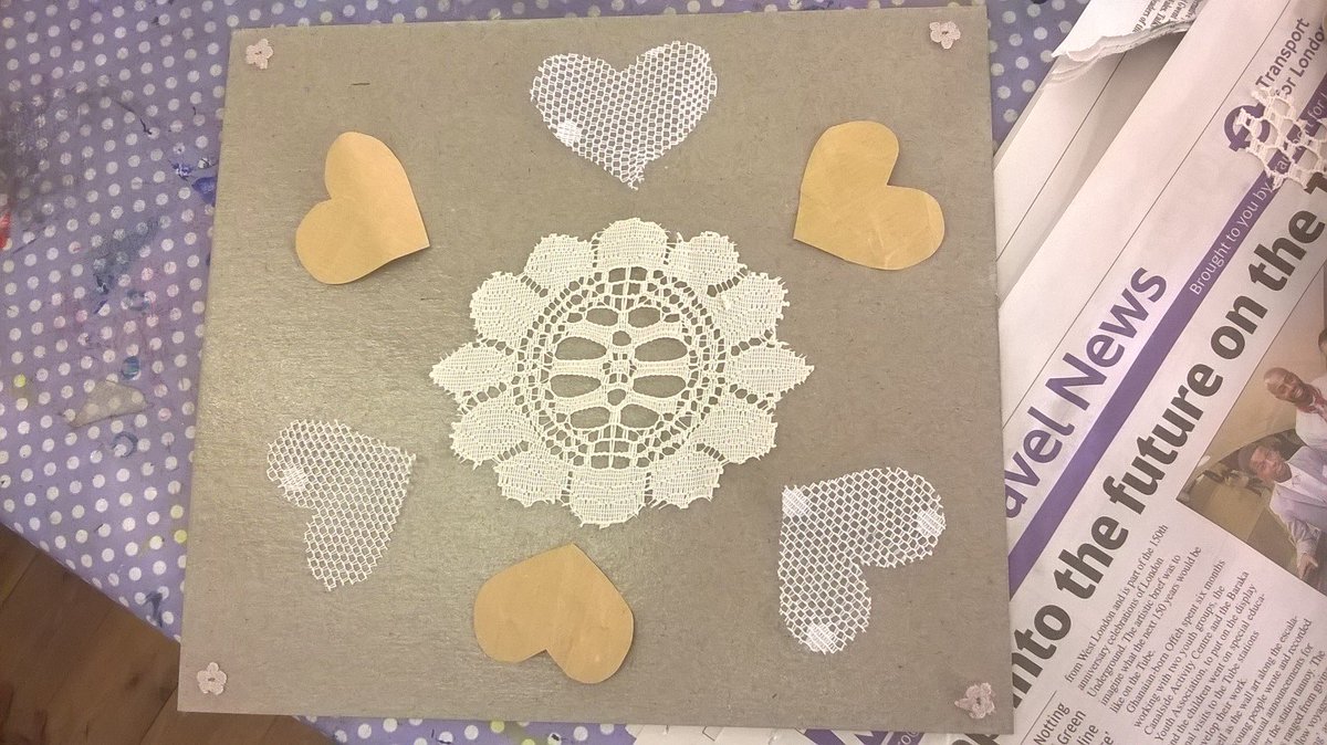 artmanship's tweet photo. Fun #moveandmake today designing plates for collagraph prints! @printedwonders @intraarts @IconTheatreUK @WendyDaws https://t.co/kcpCt2kU6E