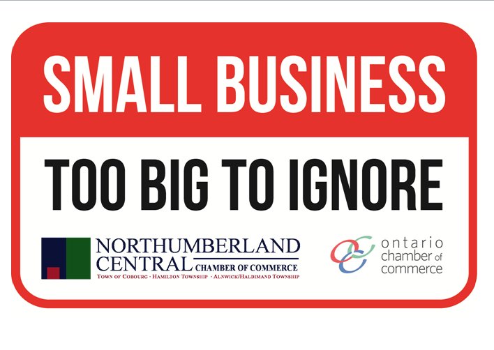Did you know that small businesses employ nearly 3 million Ontarians?  Join the conversation at #TooBig2Ignore