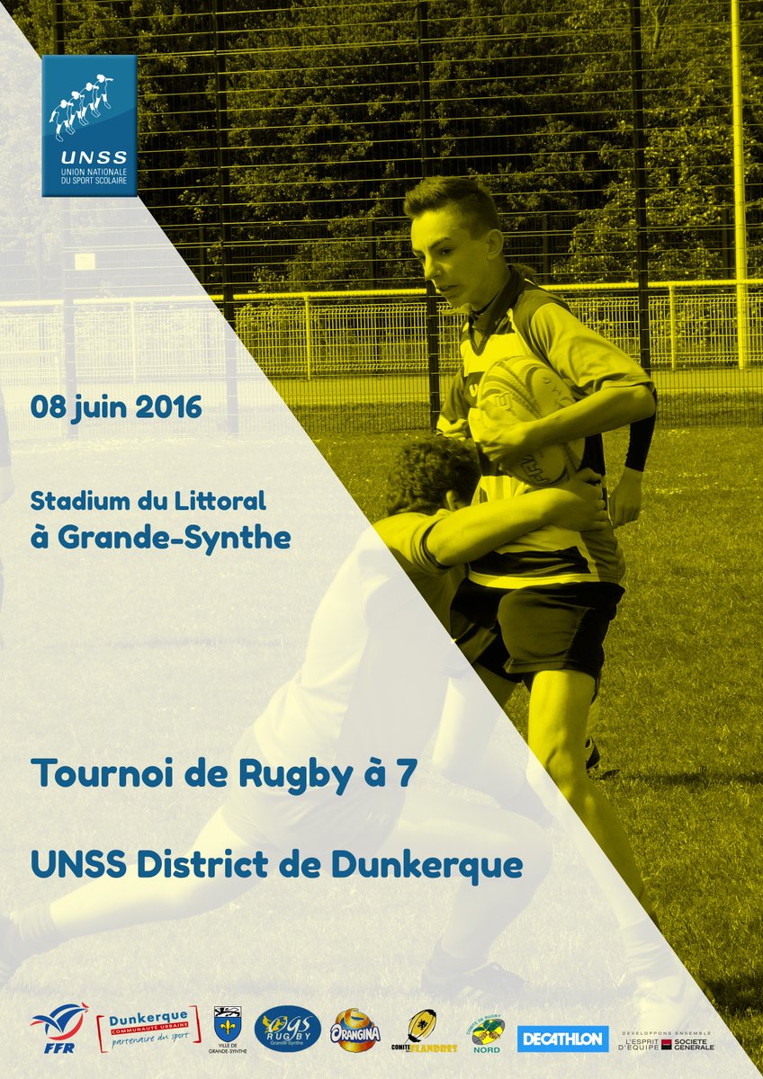 FlorentCaulier's tweet photo. Tournoi #UNSS de Rugby 2016 : https://t.co/Dd4uCVFAg8 @FFRugby @VilleGdeSynthe @Ville_Dunkerque #RUDL @KaoEzanno https://t.co/axZHge17AA