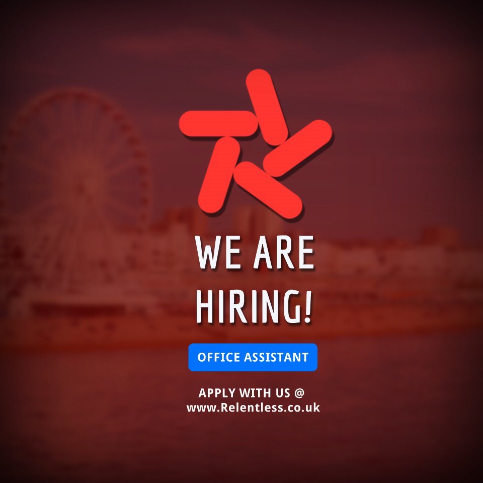 Relentless_SW's tweet photo. Seeking an Office Assistant / PA to join us on-site in Brighton. Read more: https://t.co/5bsRdWfYpE @GameJobHunter https://t.co/N5lRsTCvV6