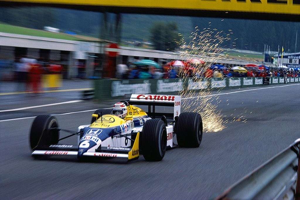Zdravko Turbotuesday Nelson Piquet In Williams Fw11b Honda Ra167e V6t At Osterreichring 1987 Austriangp Formulaoneworld