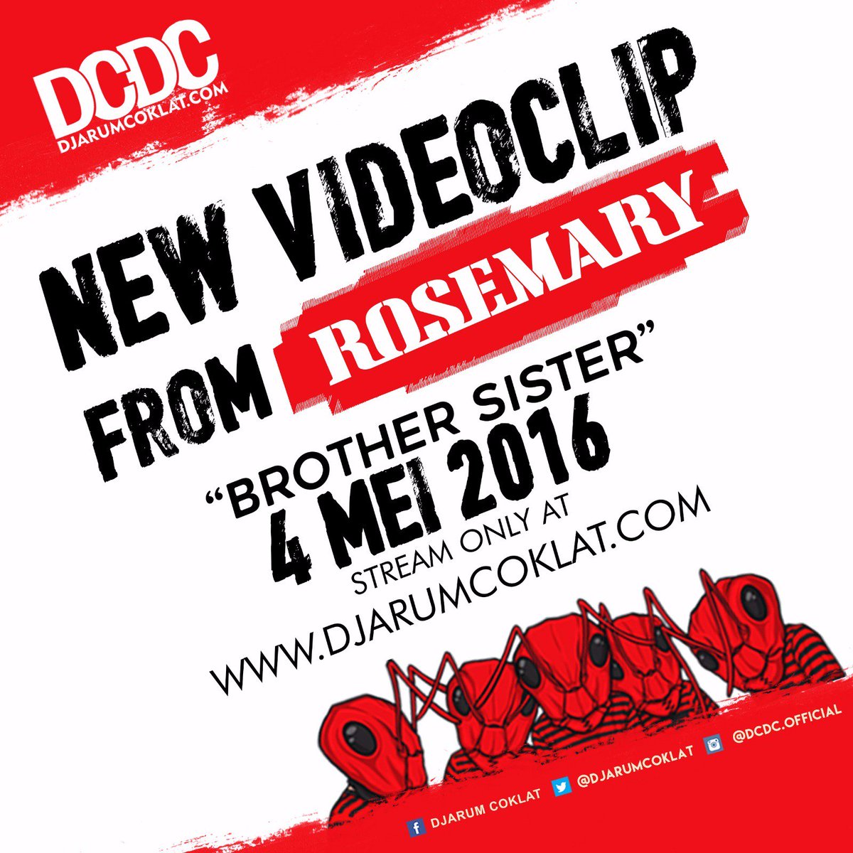 Nah! RT <a href="/DjarumCoklat/">Deonamanya</a>: Video klip #BrotherSister <a href="/ROSEMARYsk8punk/">ROSEMARY SKATEPUNK</a>, tayang perdana BESOK di #DCDC. Stay tuned!