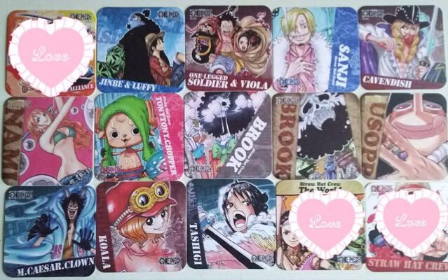 𝒴 ໒ ゚ A Twitter 交換 One Piece アートコースター 譲 ルフィ サンジ キャベンディッシュ ナミ チョッパー ブルック ウソップ ジンベエ シーザー コアラ たしぎ 求 同種 ラフォーレ原宿 ゾロ ルフィ ナミ ロビン サボ各1