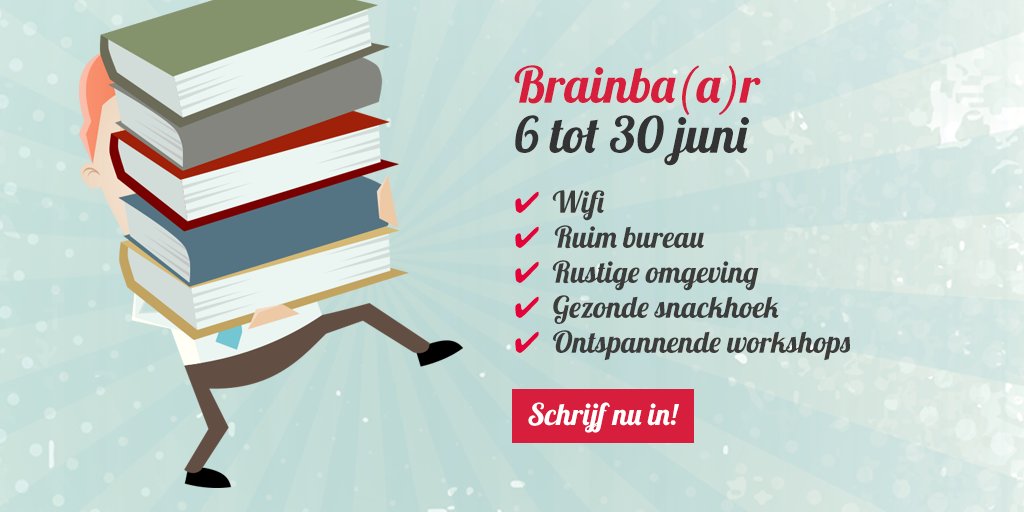 Rustig studeren op toplocatie? Schrijf je nu in bit.ly/1OcP496 
#BRAINBAAR #Hasselt