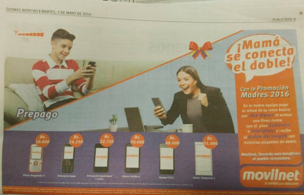 roosengustavo's tweet photo. Gratamente sorprendido por esto #Movilnet al fin se acabo la regaladera @fmonroy @erinconm @concafe https://t.co/GgQqFfbHuf
