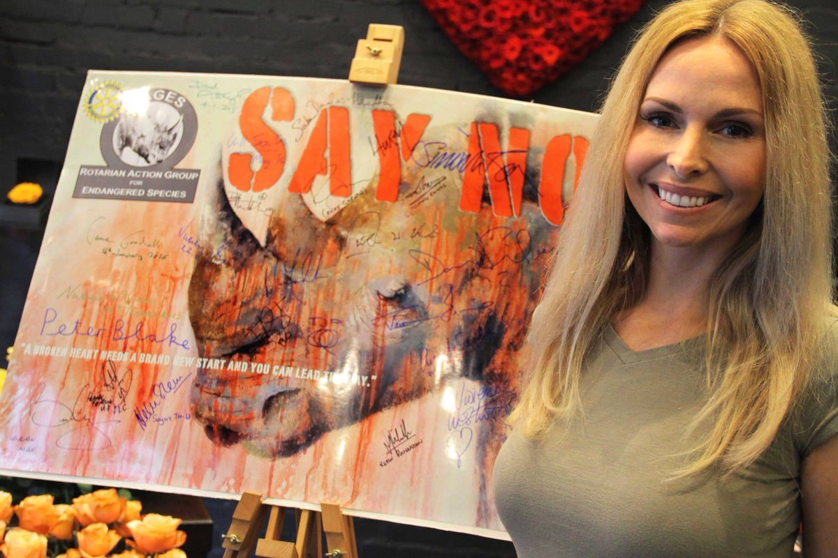 AnnekaSvenska's tweet photo. Honoured to Join the Say No Campaign #OneFightUnite #Endangeredspecies alongside Sir David Attenborough &amp; others x https://t.co/HqcVQRVUL0