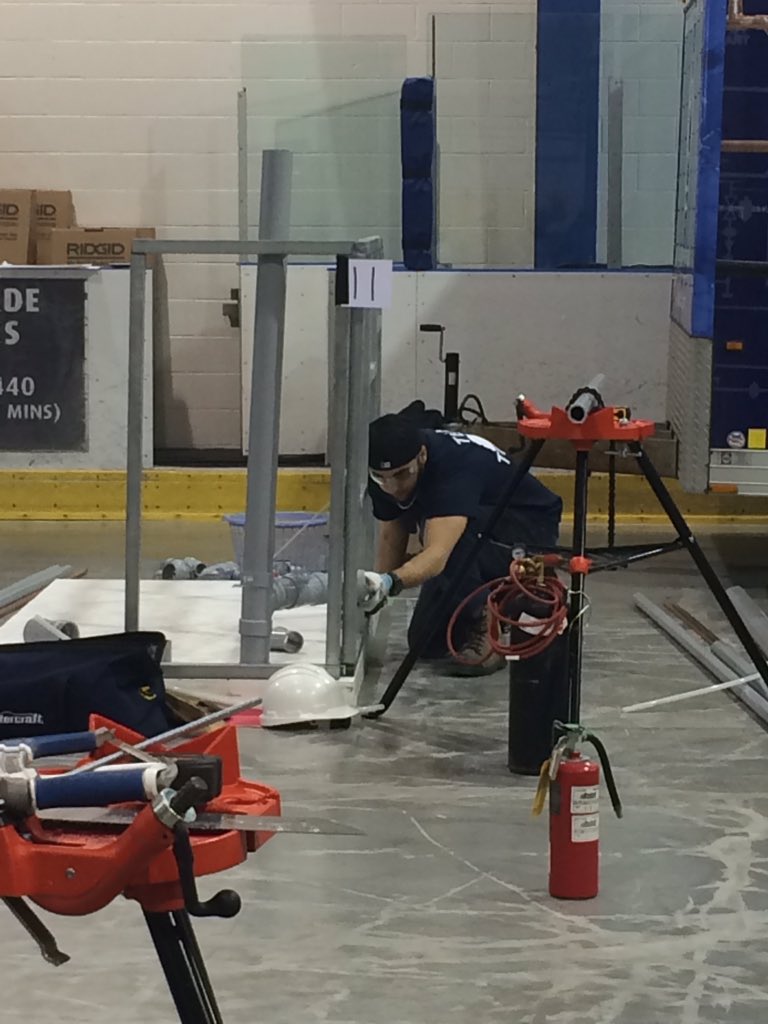 TCDSBSkills's tweet image. Plumbing! #teamTCDSB