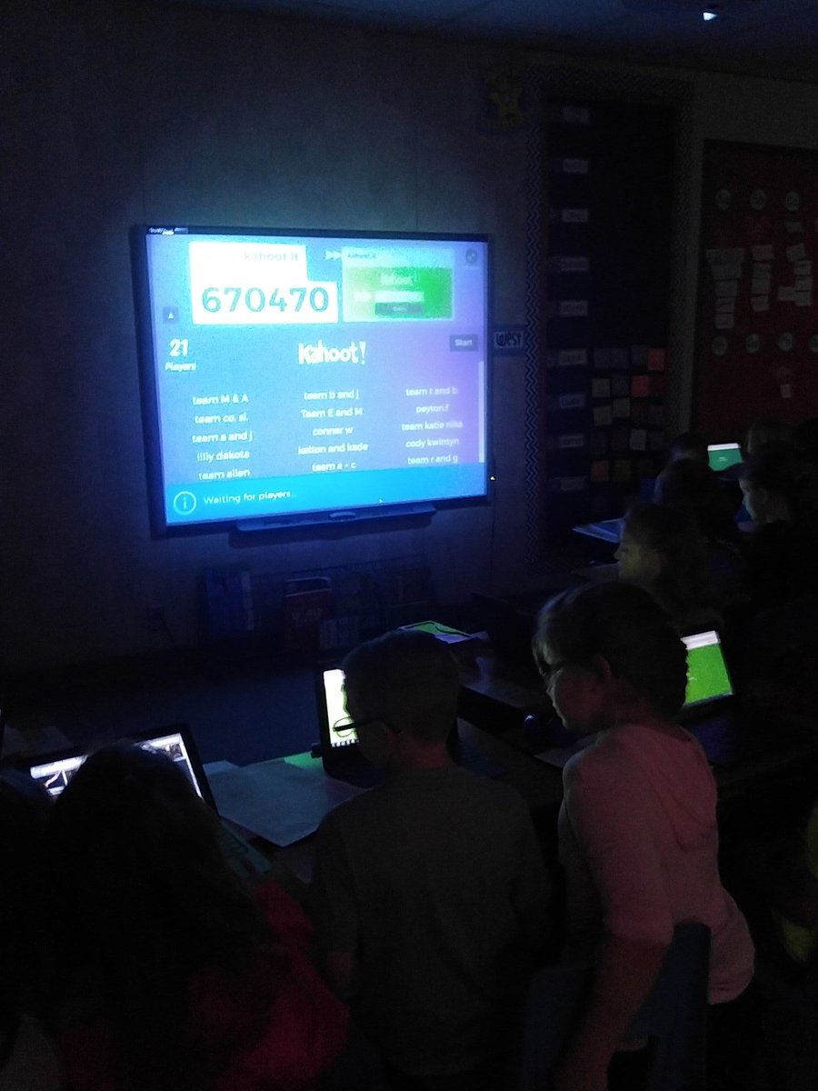Gameon2nd's tweet photo. #CISDGameOn GAMEONERS (Ruse) KAHOOT GAME WITH IDIOMS Team Teaching with second grade classes. https://t.co/MpuupMj3rW