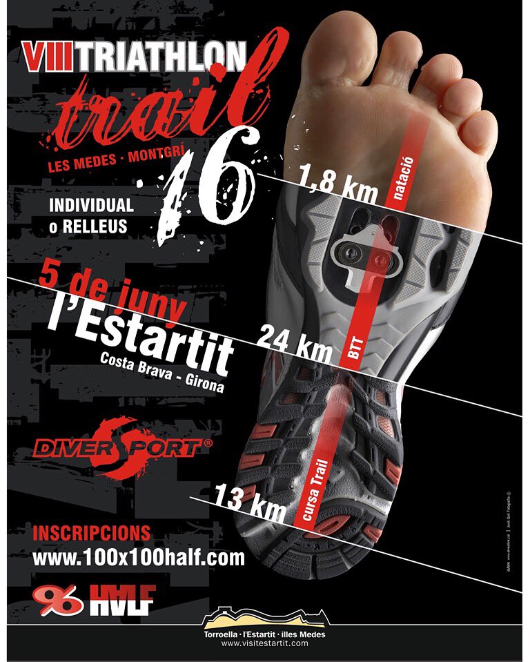 5 de junio llega el #TRIATHLON TRAIL más esperado! #TRIATHLON TRAIL MEDES-MONTGRI! quedan 50 dorsales <a href="/sailfishberga/">sailfish-berga</a>