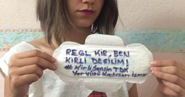 Hurriyet's tweet photo. Kadınlar TDK'ya tepkilerini #KirliSensinTDK hashtagi ile koydu! https://t.co/vcgfiZa8jh https://t.co/7hSBKhMlt4