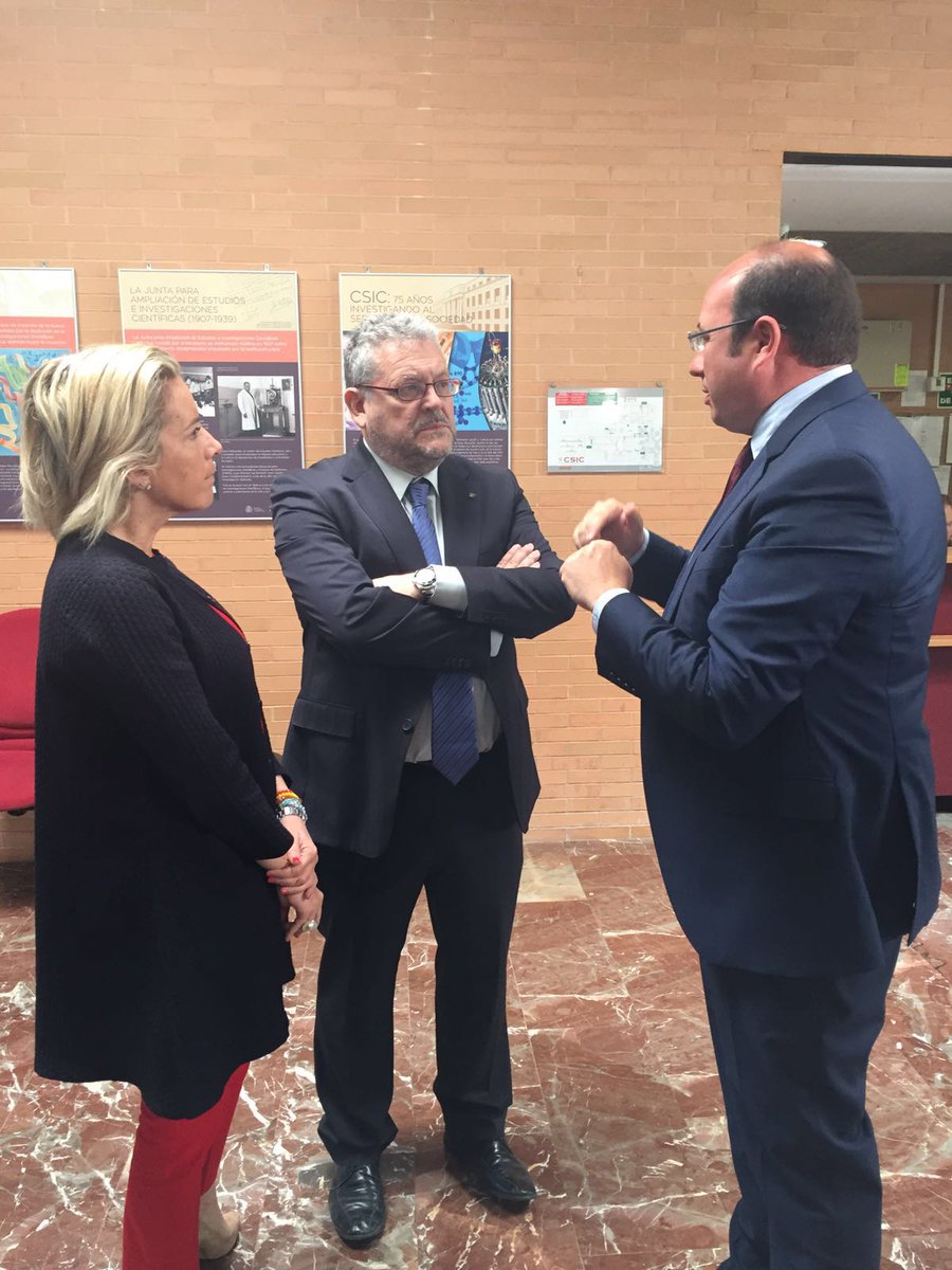 AdelaMCacha's tweet image. Murcia, sede de la 17 reunión de la Asamblea Regional y Local Euromediterránea. Con el presidente, visita al #CEBAS