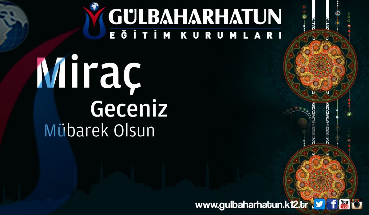 Miraç Kandiliniz mübarek olsun.