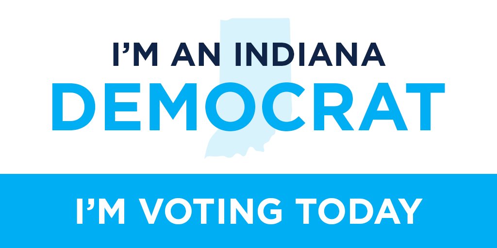 Today is the day, Indiana! Find your polling place and make your voice