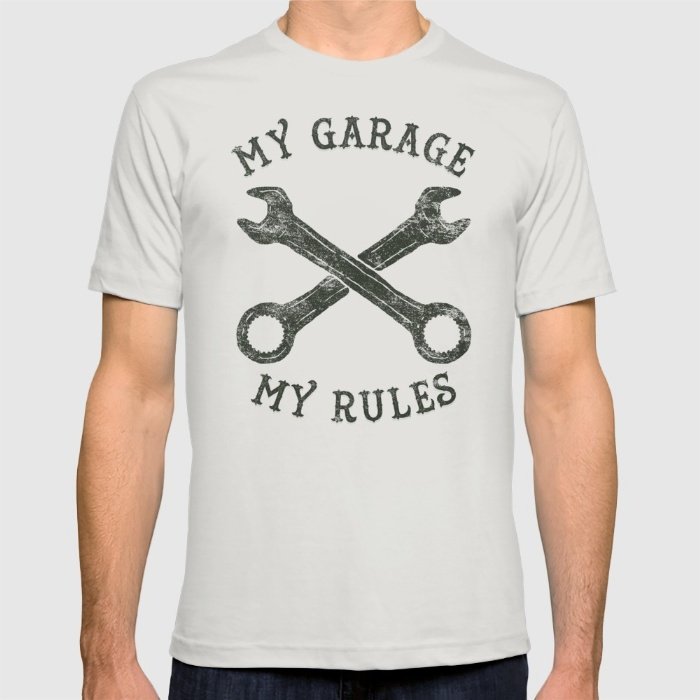 designteez's tweet image. let people know who makes the rules?! #Tshirt #Garage #rules #mechanic bit.ly/1SVHEv3