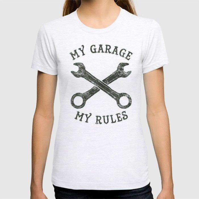 designteez's tweet image. let people know who makes the rules?! #Tshirt #Garage #rules #mechanic bit.ly/1SVHEv3