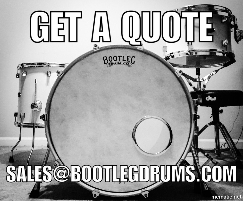 Why wait? Let's get started on your dream kit or snare now!