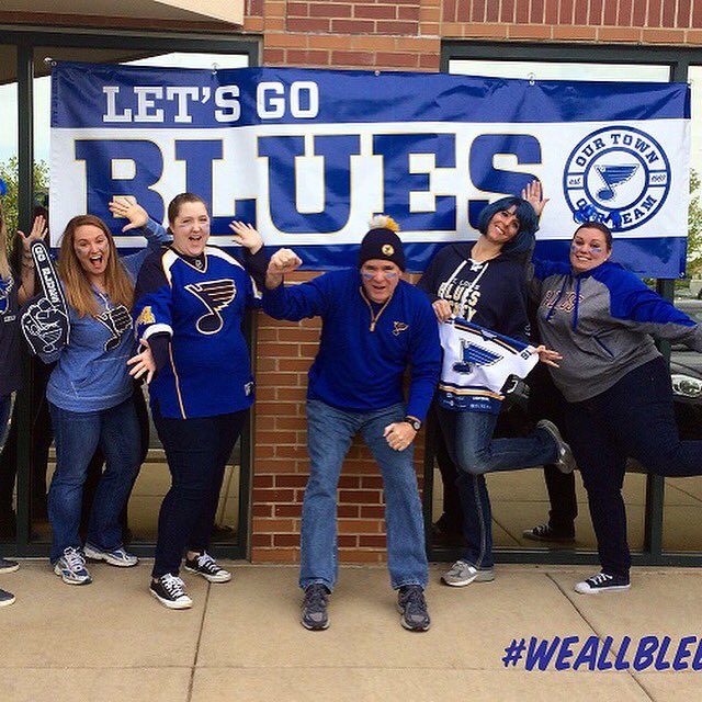 #WeAllBleedBlue