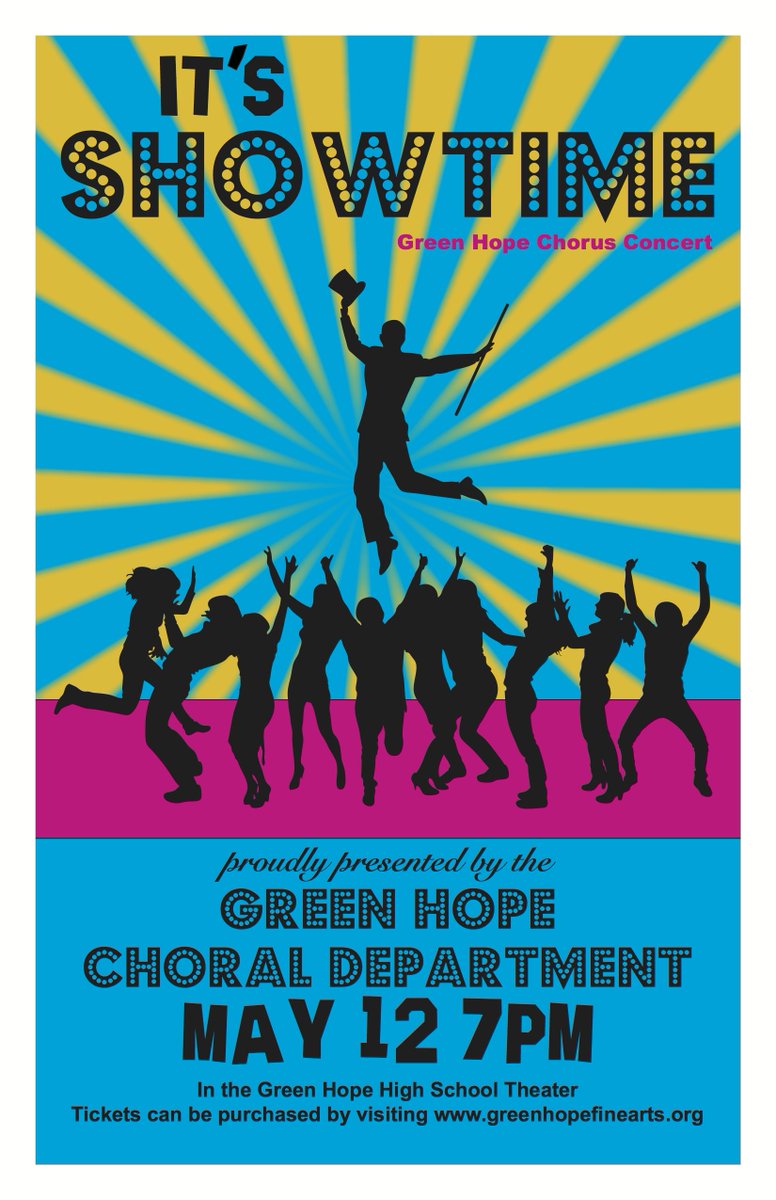 ghhsfab's tweet photo. The GHHS Choral Dept proudly presents IT's SHOWTIME on 5/12 @ 7 pm! Buy your tickets now at https://t.co/c8mQZKKLf4 https://t.co/XtVeWzfASZ