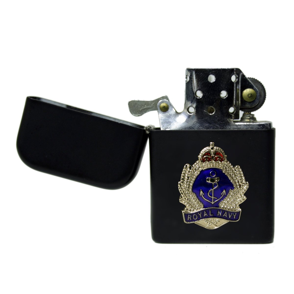ThePresentStore's tweet image. *NEW* to The Present Store: Matte black Royal Navy stormproof petrol lighter thepresentstore.eu/matte-black-ro…