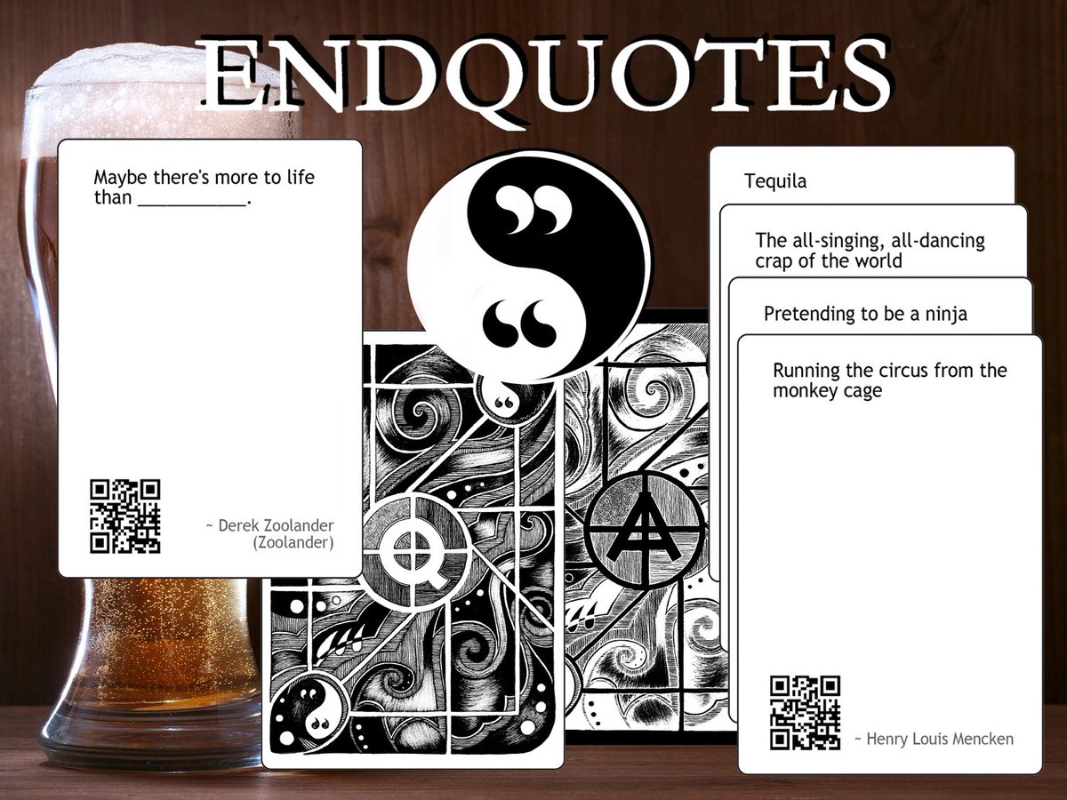 EndQuotesGame's tweet photo. #EndQuotes: #ComingSoon to an #Amazon near you.... https://t.co/q3337BXTuB