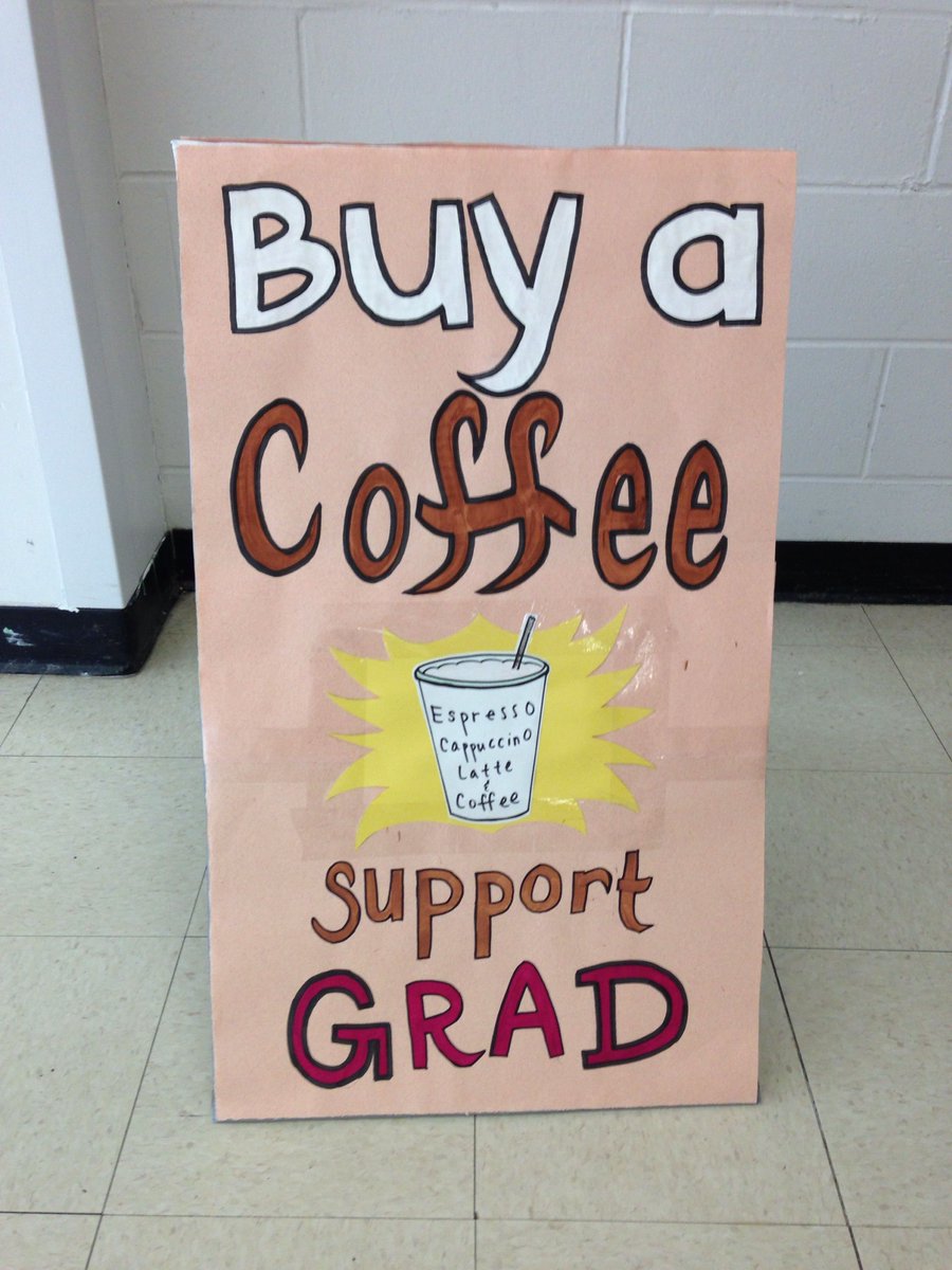 Support our Grads! Hot chocolate and Tea NOW available! #TigerGrad2016