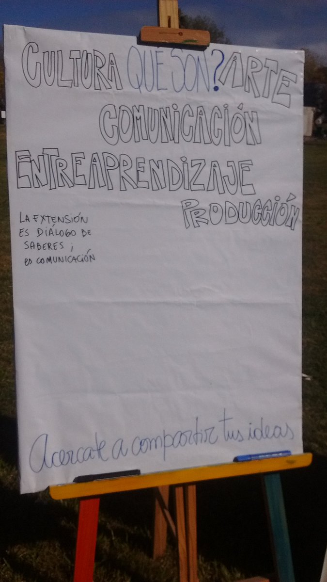 CUCALaPlata's tweet photo. AHORA // Jornada de extensión. Pasá por el stand del CUCA y la Unidad de Prácticas a chusmear las cosas que hacemos! https://t.co/pZKExQr0zf