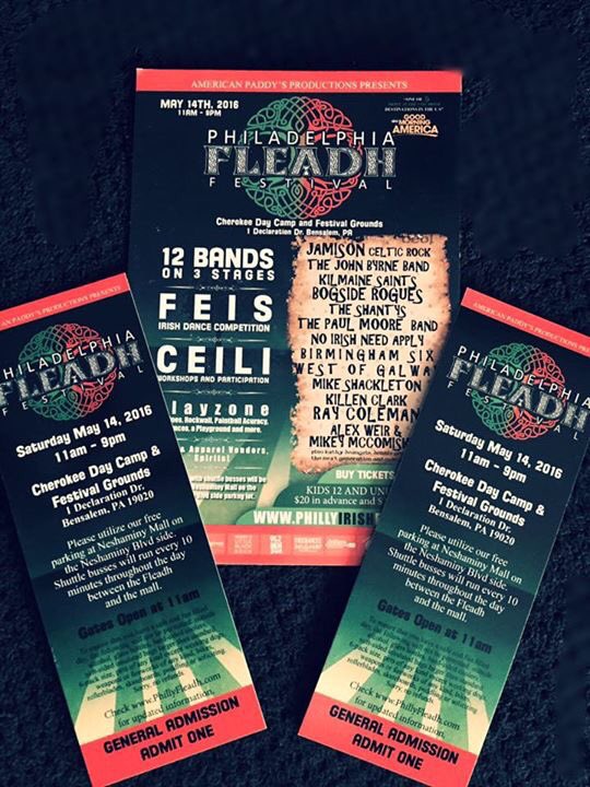 PhillyFleadh's tweet photo. 11 Days!! #PhillyFleadh https://t.co/JGrneTXfgG