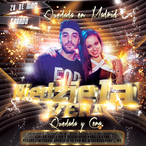 ¡Quedada en Madrid☆!para más info md a @quedadavera_nie   !!