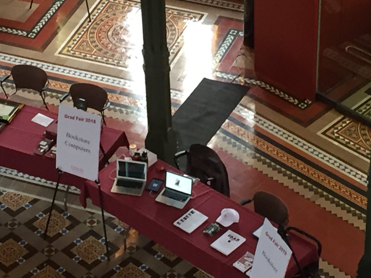 UnionBookstore's tweet photo. Make sure to visit all the tables at #UnionGradFair to win great prizes. Today in the #Nott 10-3. https://t.co/SynUQMqFM6