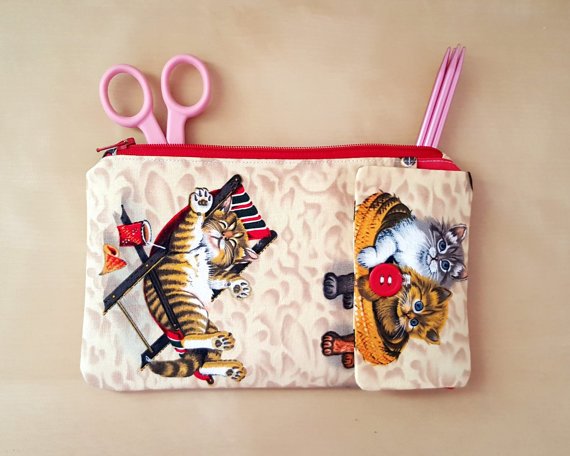 AshleighKOSO's tweet photo. Cat Notions Bag- Perfect for any cat lover! https://t.co/hUYX0fDHs3  #craftshout #freeproteam #catlady #catlover https://t.co/90Bcoio8KE