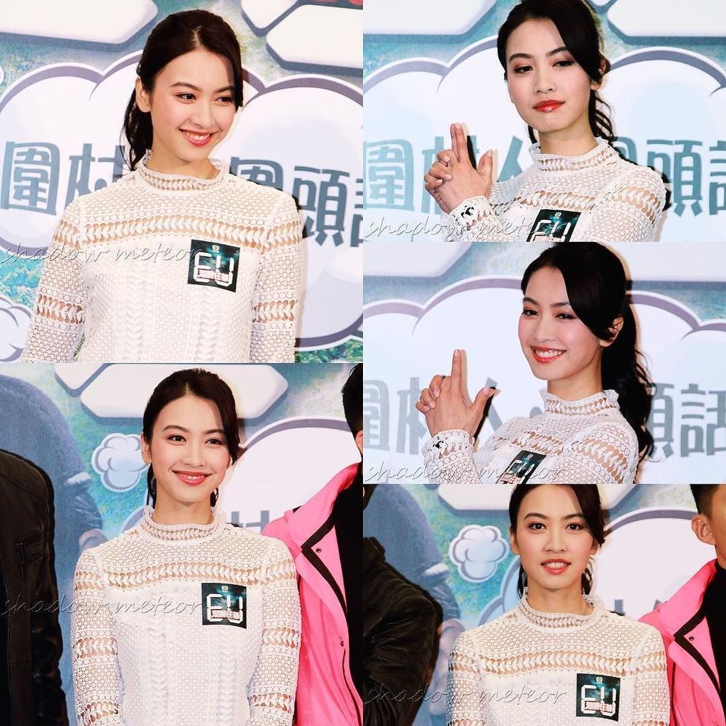 tracychuology's tweet photo. tracyxchu // Tracy look chok and pretty #tracychu #朱千雪 https://t.co/sSFLvXbuGQ