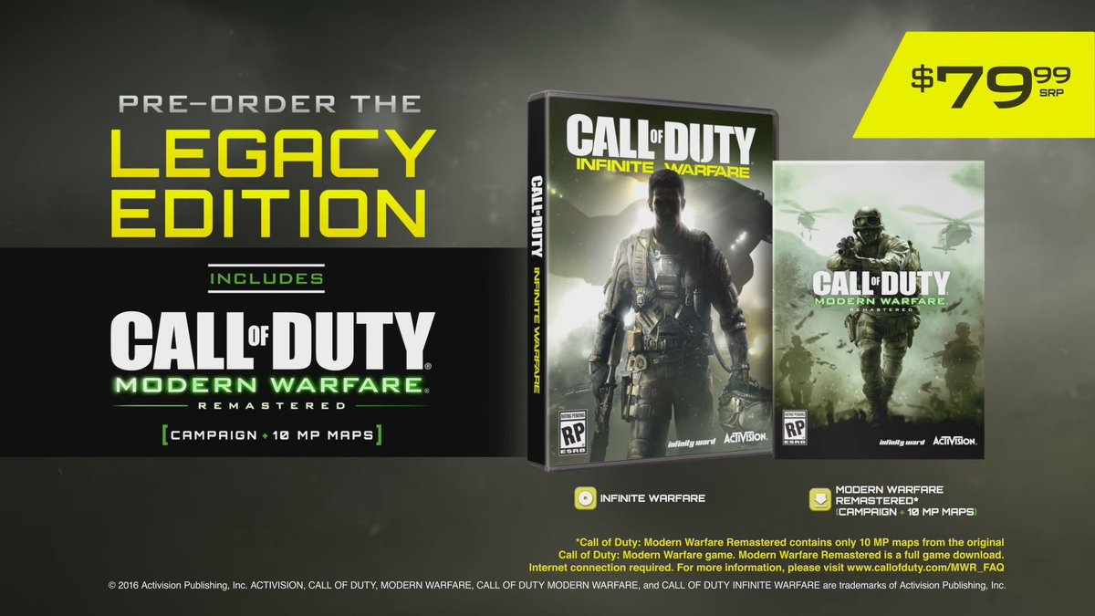 ChiveGaming's tweet image. We're giving away Legacy Editions of Call of Duty to 5 Chivers that uses the #KCCoD hashtag! Follow + RT to enter!